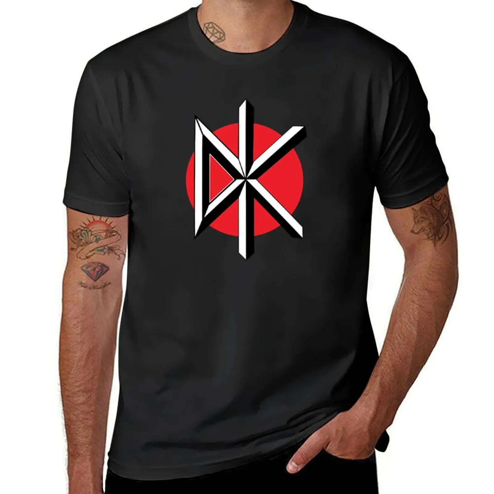 

Red circle T-Shirt oversizeds sweat men clothes