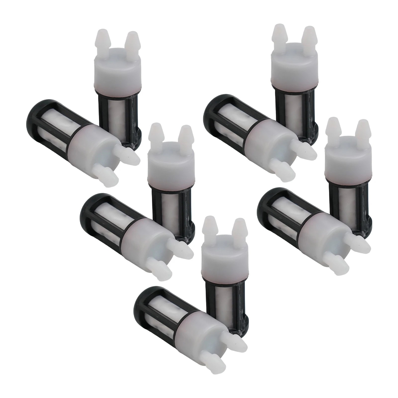 10pcs Dual Port Fuel Filter Set For Br600 Br550 Br500 Leaf Blower 4282 007 3600 Fuel Filter Replacement Parts Garden Power Tools