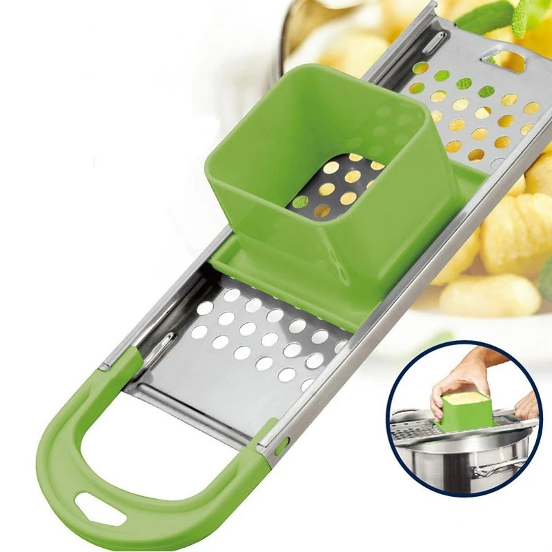 Gnocchi Planer Household Cheese Sliced Vegetable Sliced Multifunctional Planer Manual Noodle Tool Kitchen Potato Pusher Cuisine