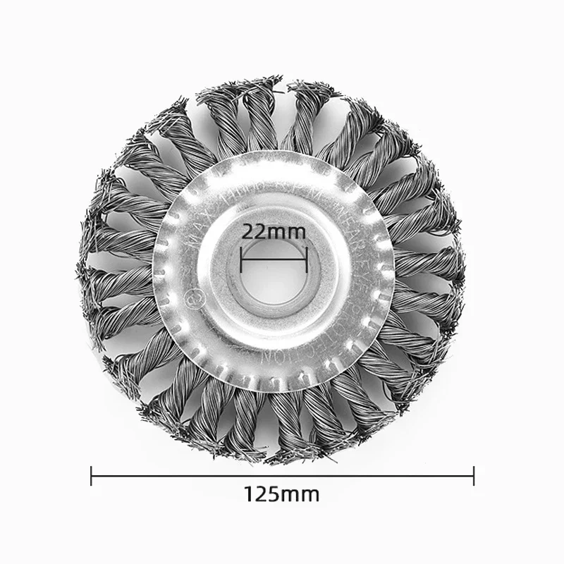 Removal Wire Wheel Cup Brush Disc Twist Knot Steel Wire Wheel Brush for Angle Grinder Cleaner Accessories 6
