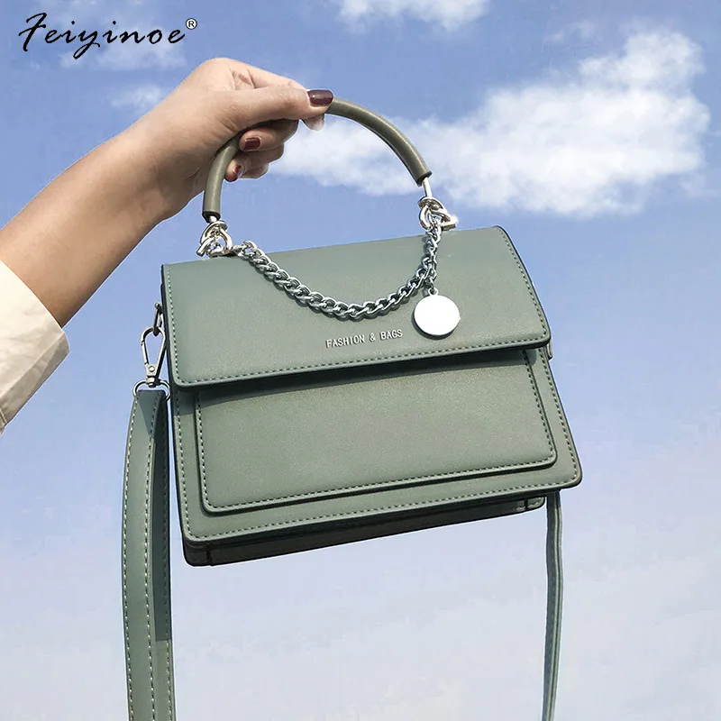 

Elegant Female Square Tote Bag Women's Designer Handbag Travel Shoulder Messenger Bag 2024 Fashion New High Quality PU Leather