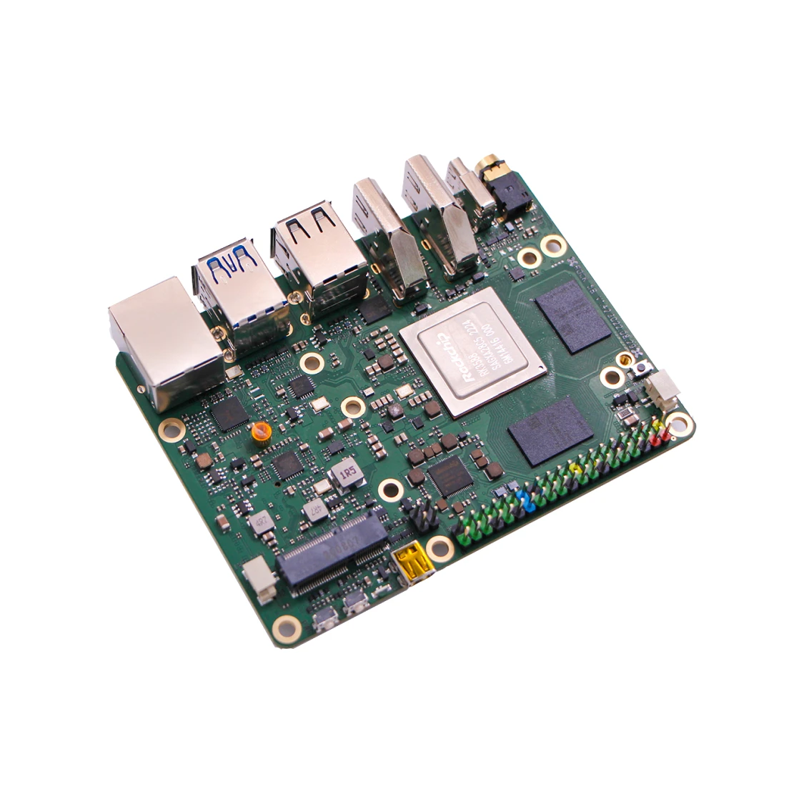 AvaCoreRadxa ROCK 5B RK3588 8코어 CPU SBC, 8K 출력 지원 HDMI, M.2 M 키 커넥터(PCIe 3.0) 탑재, 싱글 보드 컴퓨터