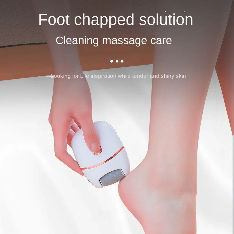 Description Picture 4 of itemRechargeable electric foot grinder - thick leather polishing, gentle exfoliation, painless calluses removal, portable, suitable