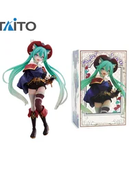 Hatsune Miku Wonderland Puss in Boots Kawaii Figurine - Adorable Anime Decor Toy (With Box)