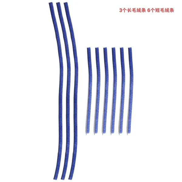 Soft Plush Stripes Vacuum Cleaner Roller Replacement Parts
