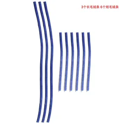 Soft Plush Stripes Vacuum Cleaner Roller Replacement Parts (A)