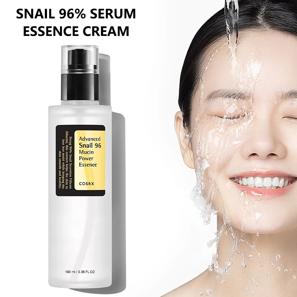 Korean Original COSRX 100ml Snail Mucin 96% Power Repairing Essence + 100g  Snail Mucin 92% Moisturizer Cream Facial Repair Care - AliExpress