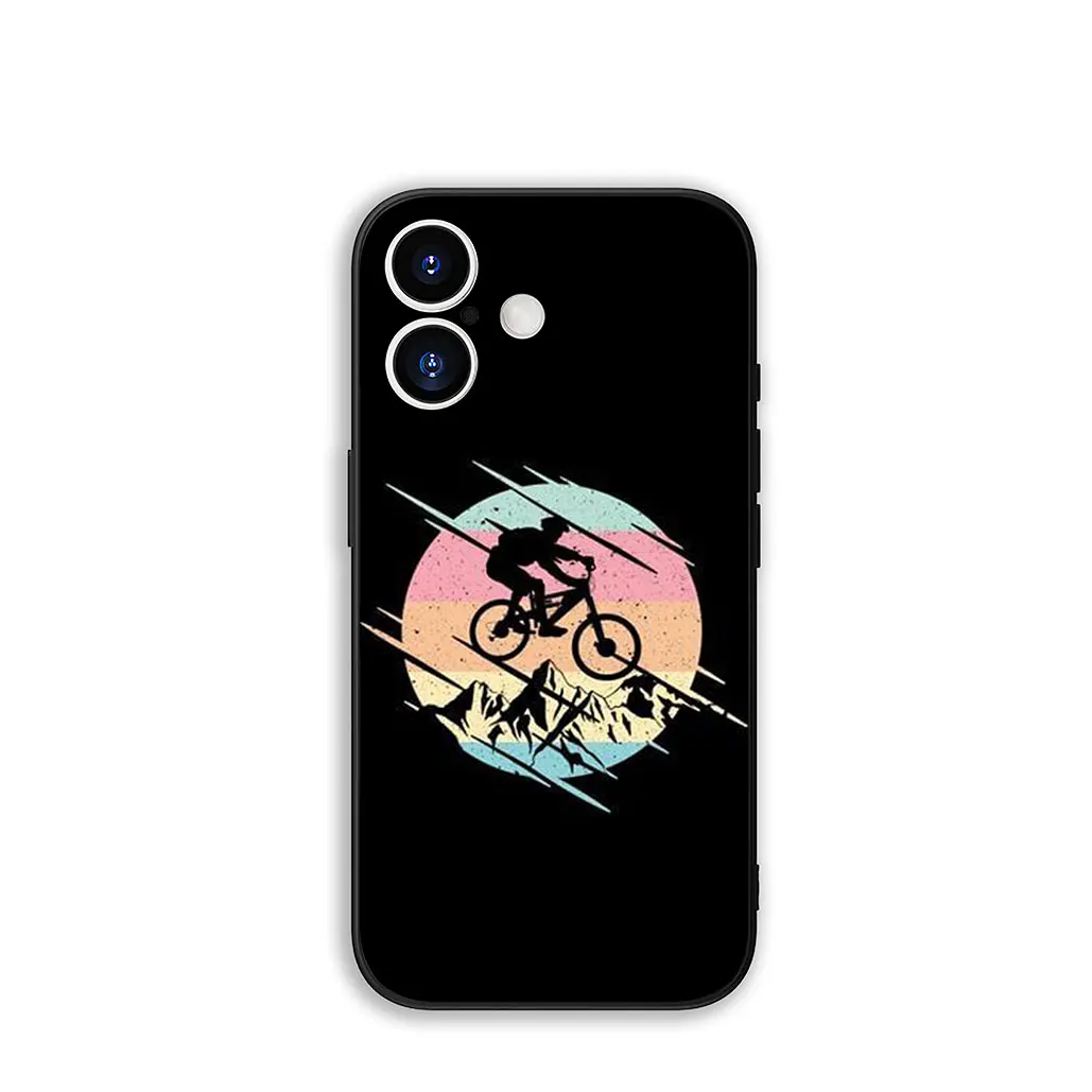 Mountain Bike Cycling Art Phone Case