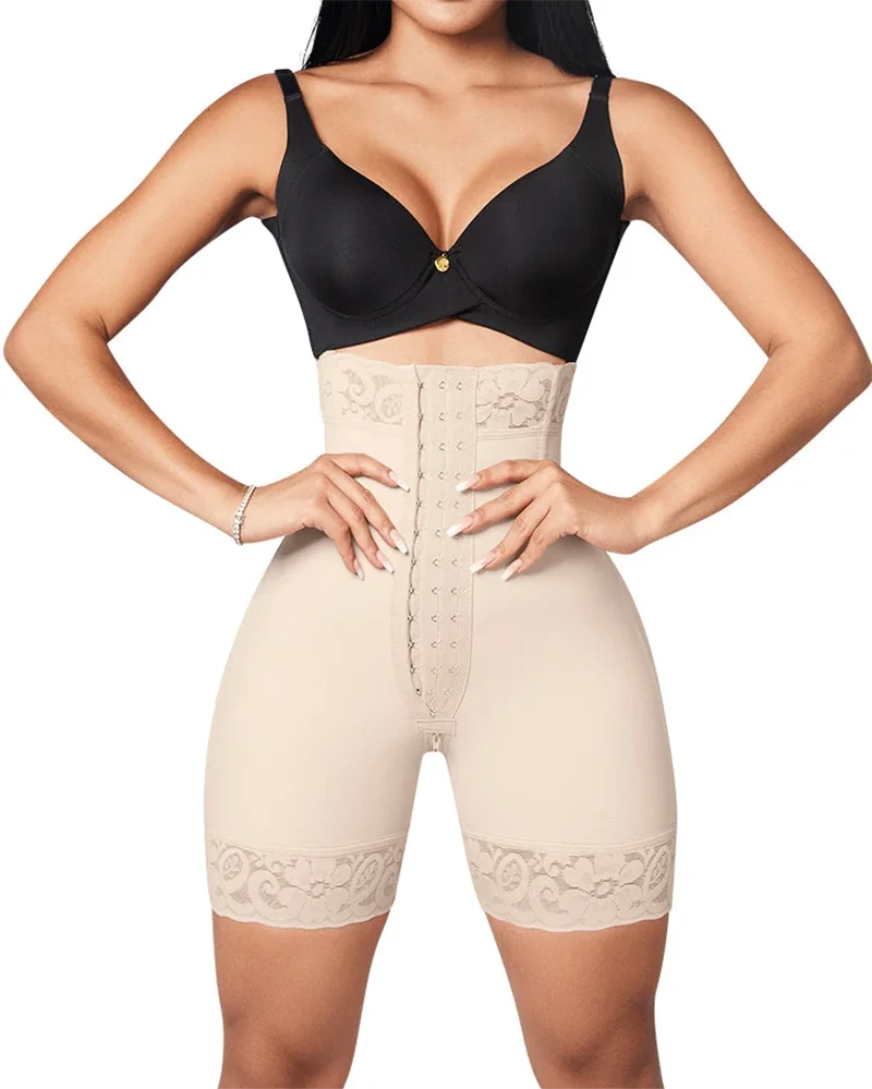 Body Shaping Straps Tightens Belly Slimming Panties Abdomen Control Bodysuit High Waist Flat Belt Stretch Shapewear