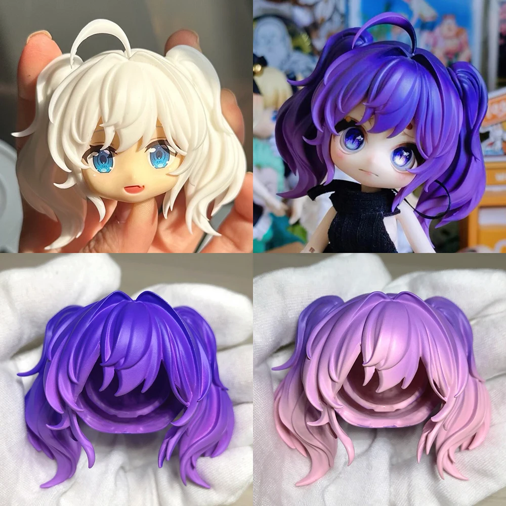 New Gsc Replacement Hair Cute Twin Ponytail Universal Hair for