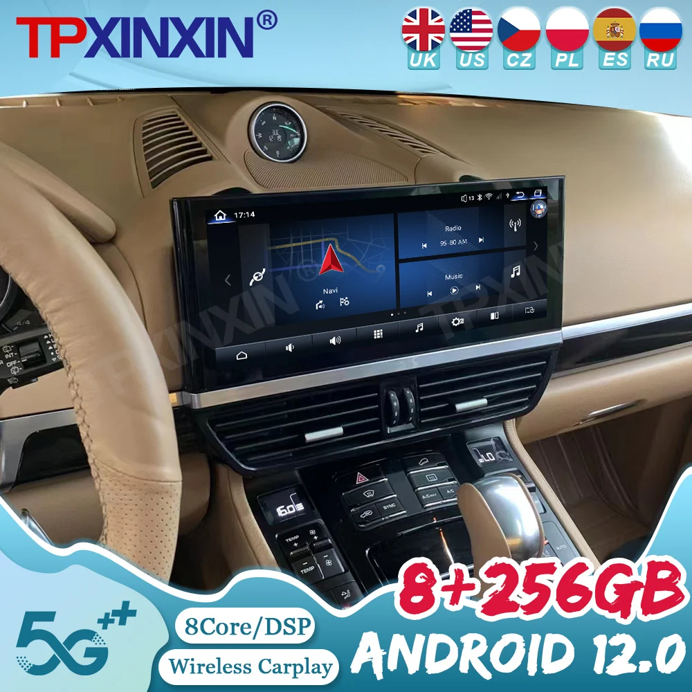 

Car Radio For Porsche Cayenne 2011 2012 2013 2014 2015 2016 2017 DVD Multimedia Video Player Stereo Auto GPS Navigation Carplay