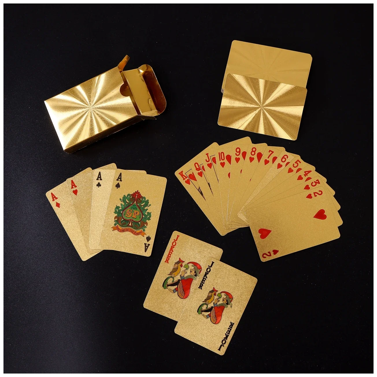 Waterproof PVC Plastic Playing Cards 54pcs Poker Set Playing Cards