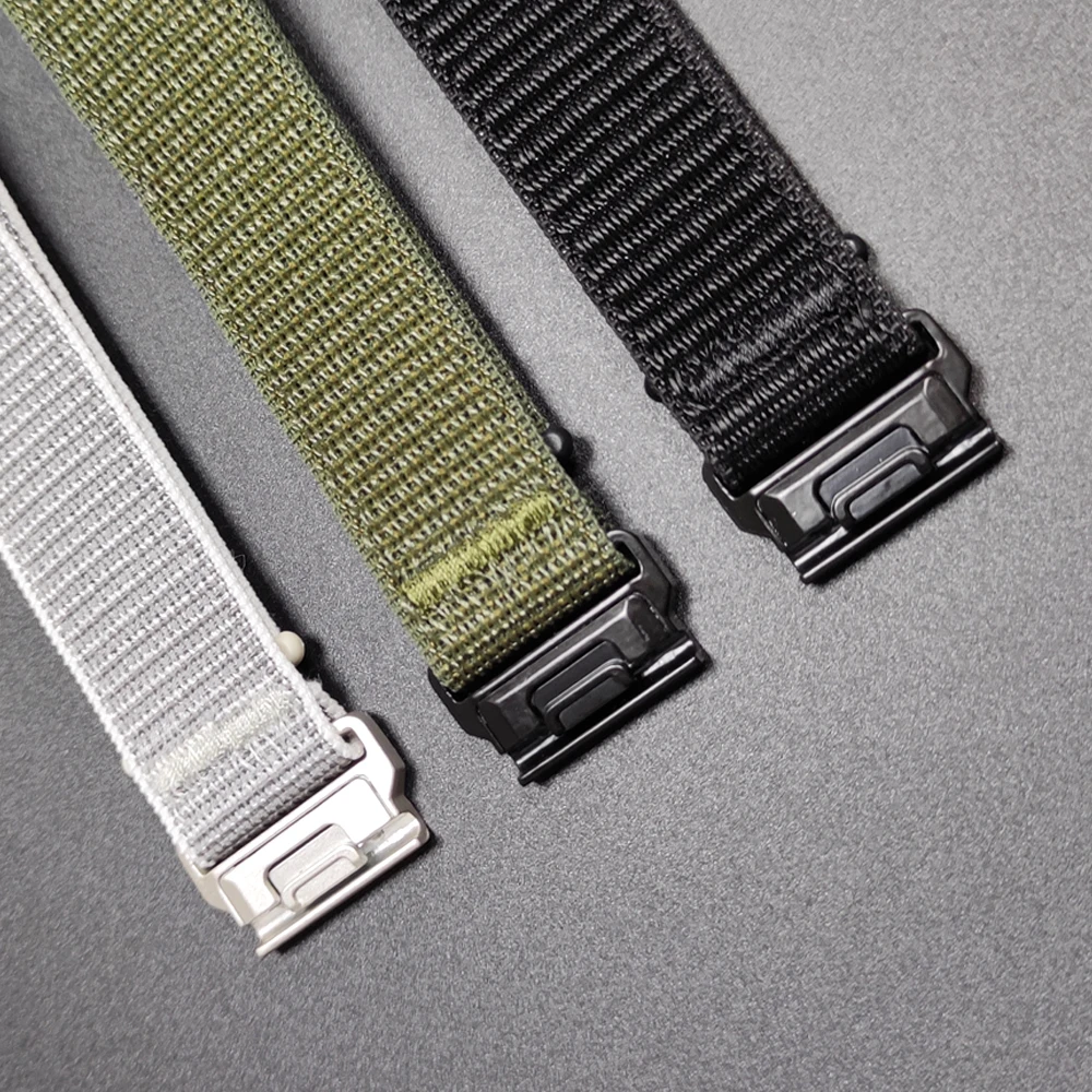 Premium Woven Nylon Smartwatch Strap - QuickFit 22mm/26mm