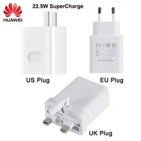 Official Huawei 4.5V 5A 22.5W SuperchargeEU US UK Plug Charger Mate 9 10 20 P10 Plus P20 Pro Honor  Fast Quick Super 5A Type-C