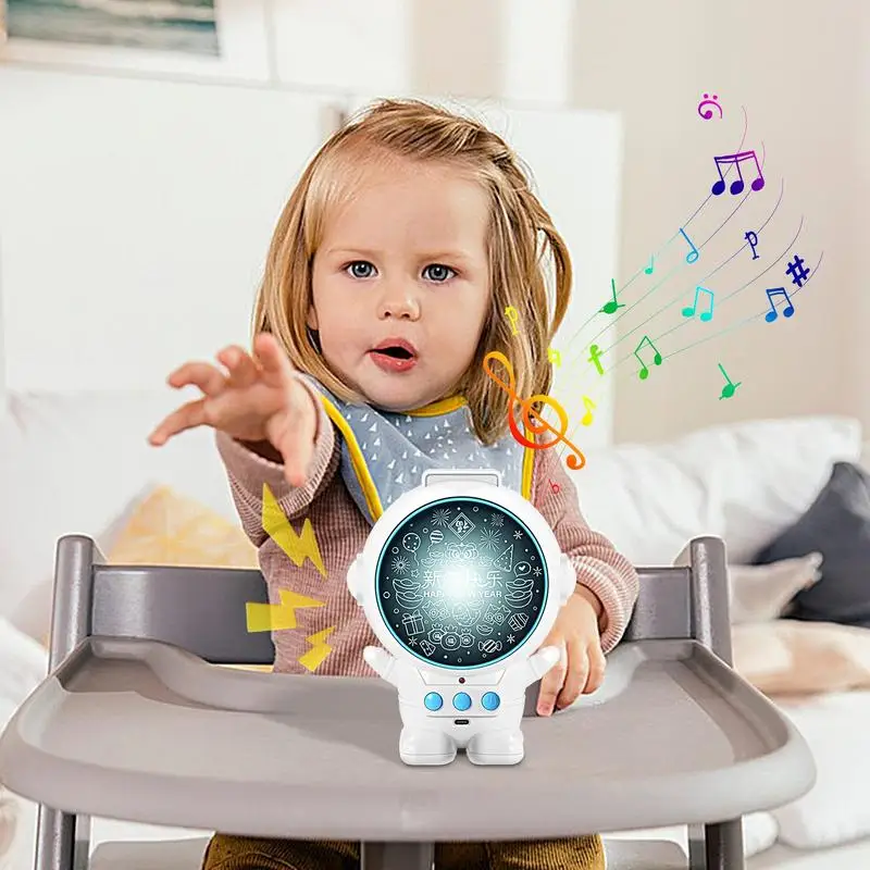 Astronaut Light Projector Astronaut Star Space Projector Portable Astronaut Galaxy Star Projector Light For Boys Kids Children