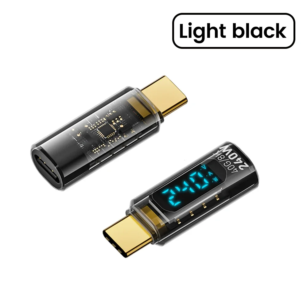 ตัวเลือกสินค้า สายชาร์จ USB4 240W 8K สำหรับมือถือและแท็บเล็ต