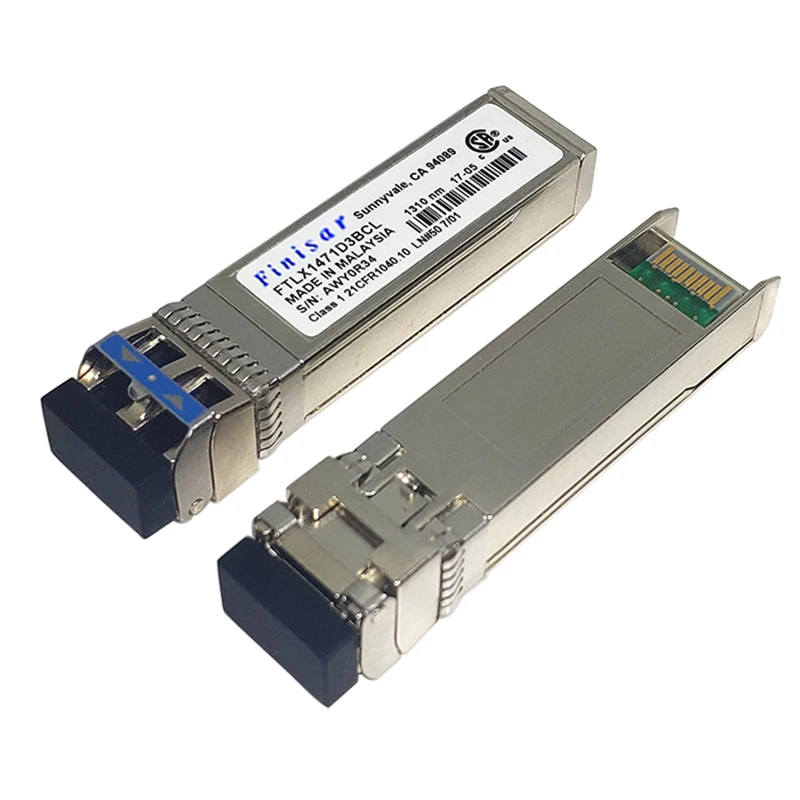 Finisar FTLX1471D3BCL LR 10GBASE-LR SFP+ 10G 1310NM 10KM SM Optica Fiber Transceiver