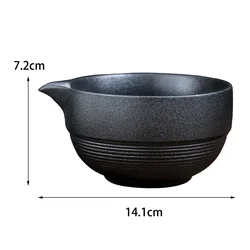 Handcrafted 480ml Japanese - Style Ceramic Matcha Tea Bowl - 480ml (D)