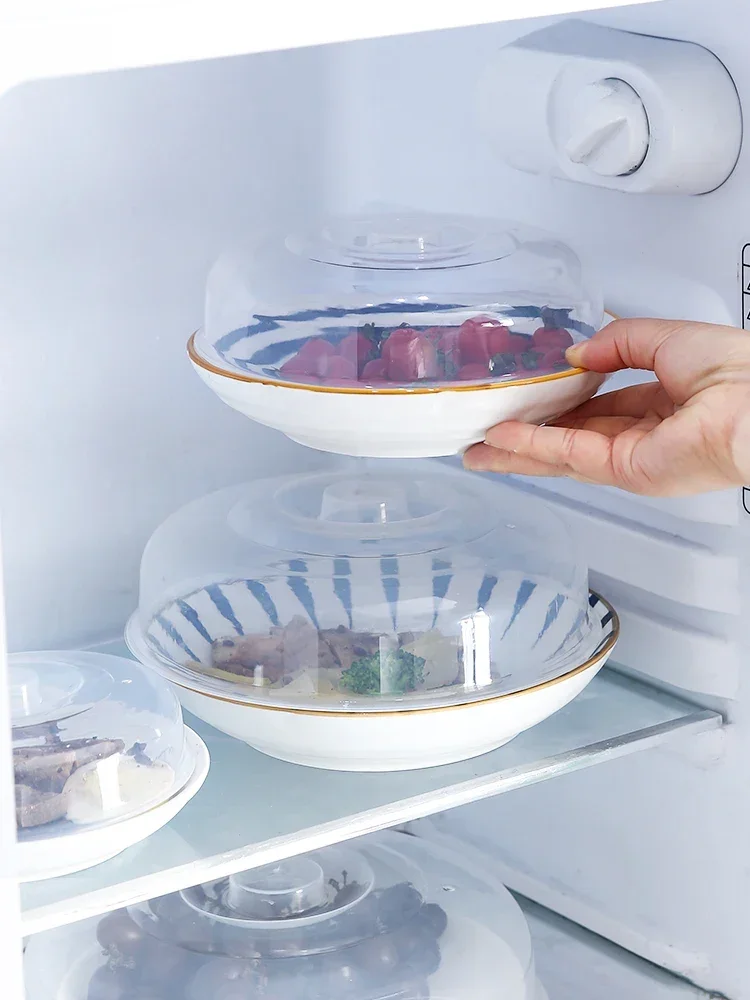 Microwave Oven Special Heating Utensils Bowl Cover Refrigerator round Plastic Transparent Anti-Oil Splash Fresh Cover Bowl food cover,fresh keeping cover,microwave cover,preservation cover,bowl cover