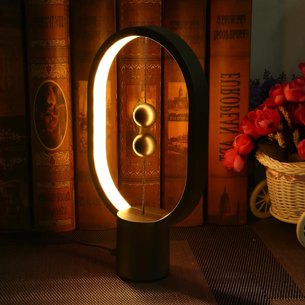 Tanie Kreatywny stół LED Mini Balance oświetlenie nocne lampka nocna USB sklep