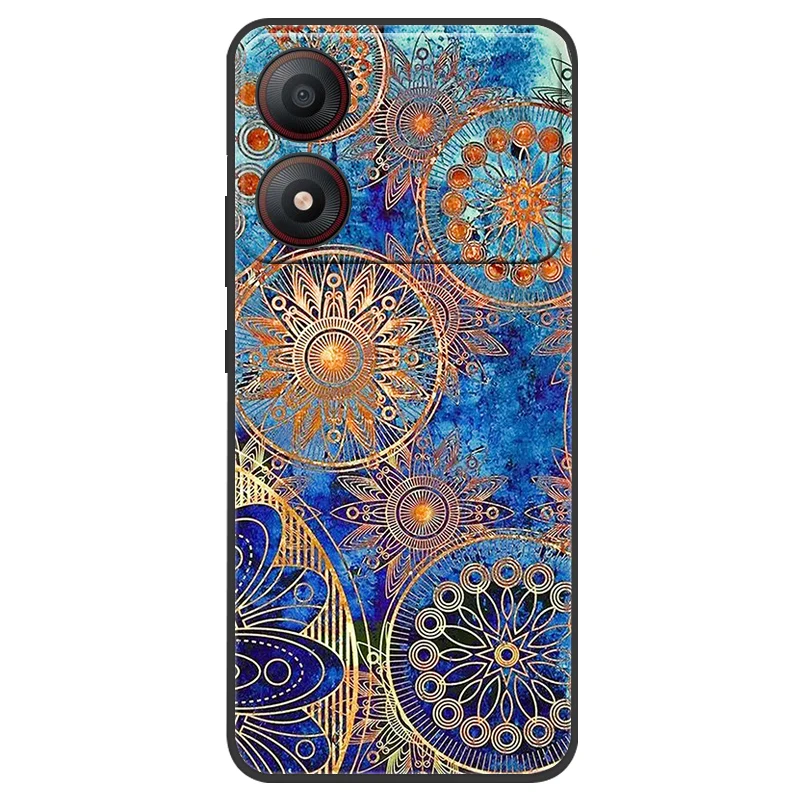 Shockproof TPU Soft Silicone Phone Case - Luxury Painted Design