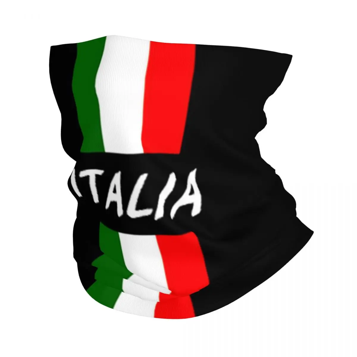 

Бандана с итальянским флагом, накидка на шею, маска-Балаклава с принтом, шарф, многофункциональная Ветрозащитная маска для езды на велосипеде, рыбалки для мужчин, женщин и взрослых