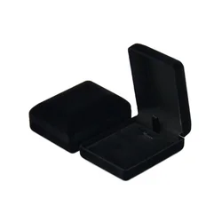 Luxurious Velvet Jewelry Gift Box and Organizer (All Black)