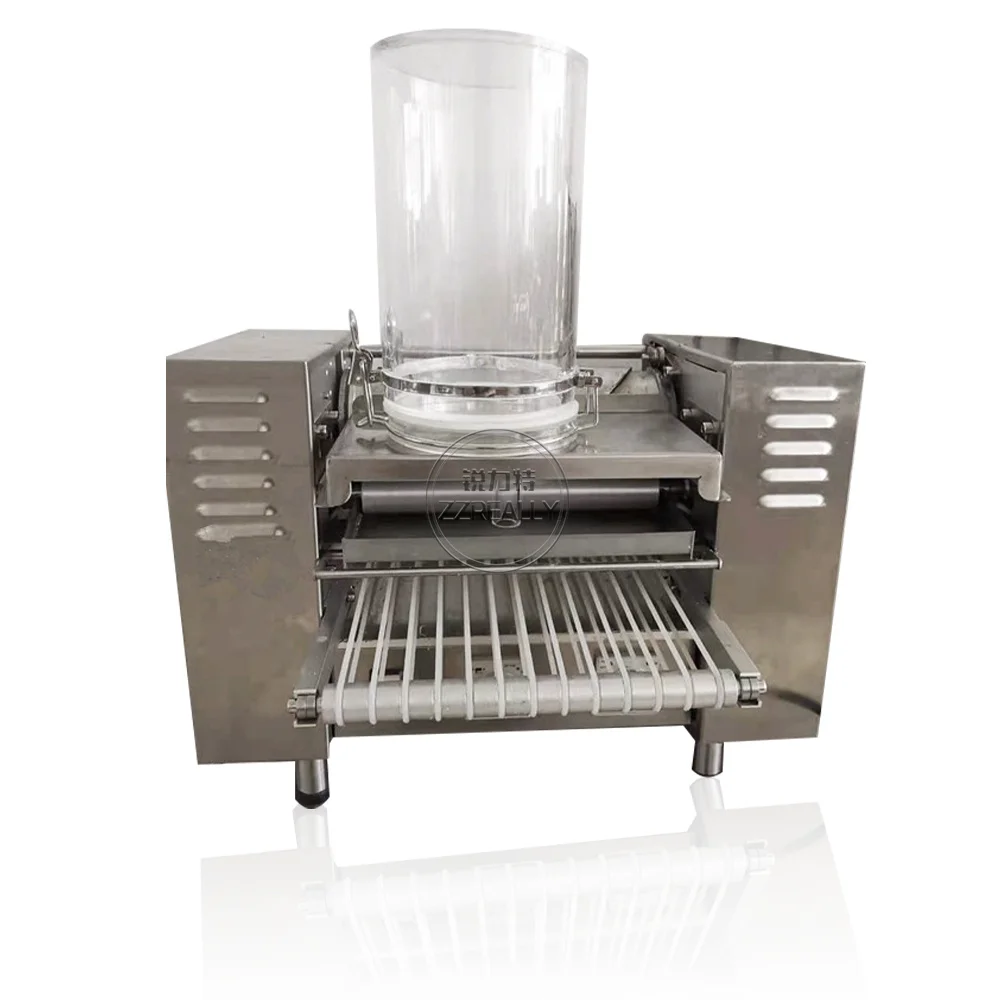 

Automatic Table Top Layer Egg Skin Cake Making Machine Mille Crepe Maker