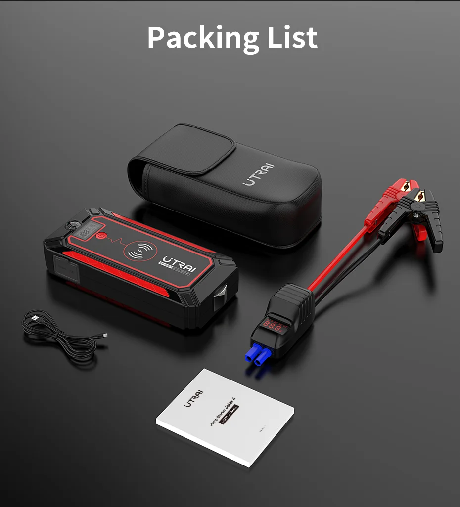 UTRAI Car Jump Start 収納ケース付き Amazon.com: UTRAI Jump Starter with Air Compressor, 6000A