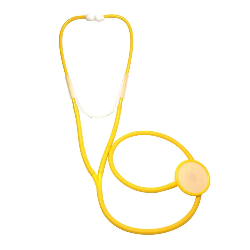 DIY Doctor Stethoscope Toy Portable Kids Educational Stethoscope Scientific Experimental Equipment for Family Parent-Child Games