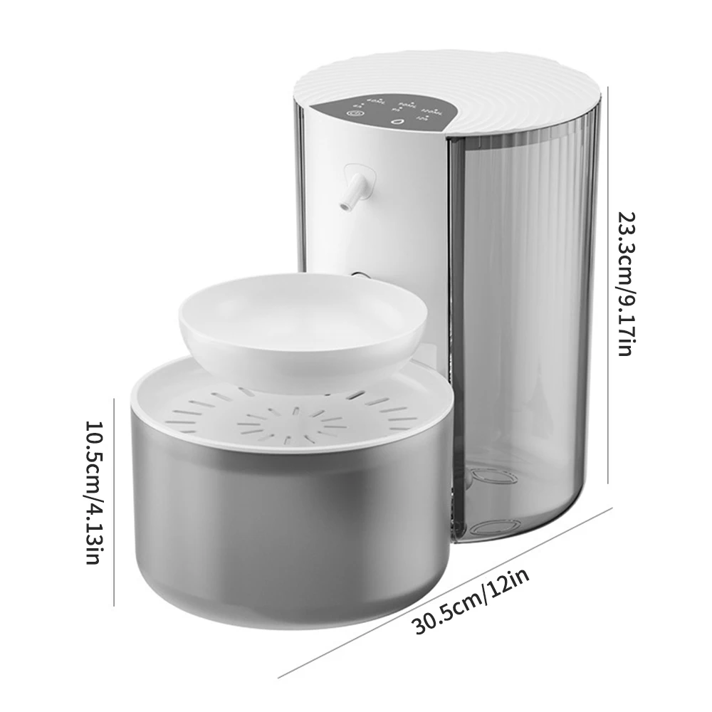 Pet Intelligent Water Dispenser Clean And Dirty Separation Dumping Type Automatic Cats Large Capacity