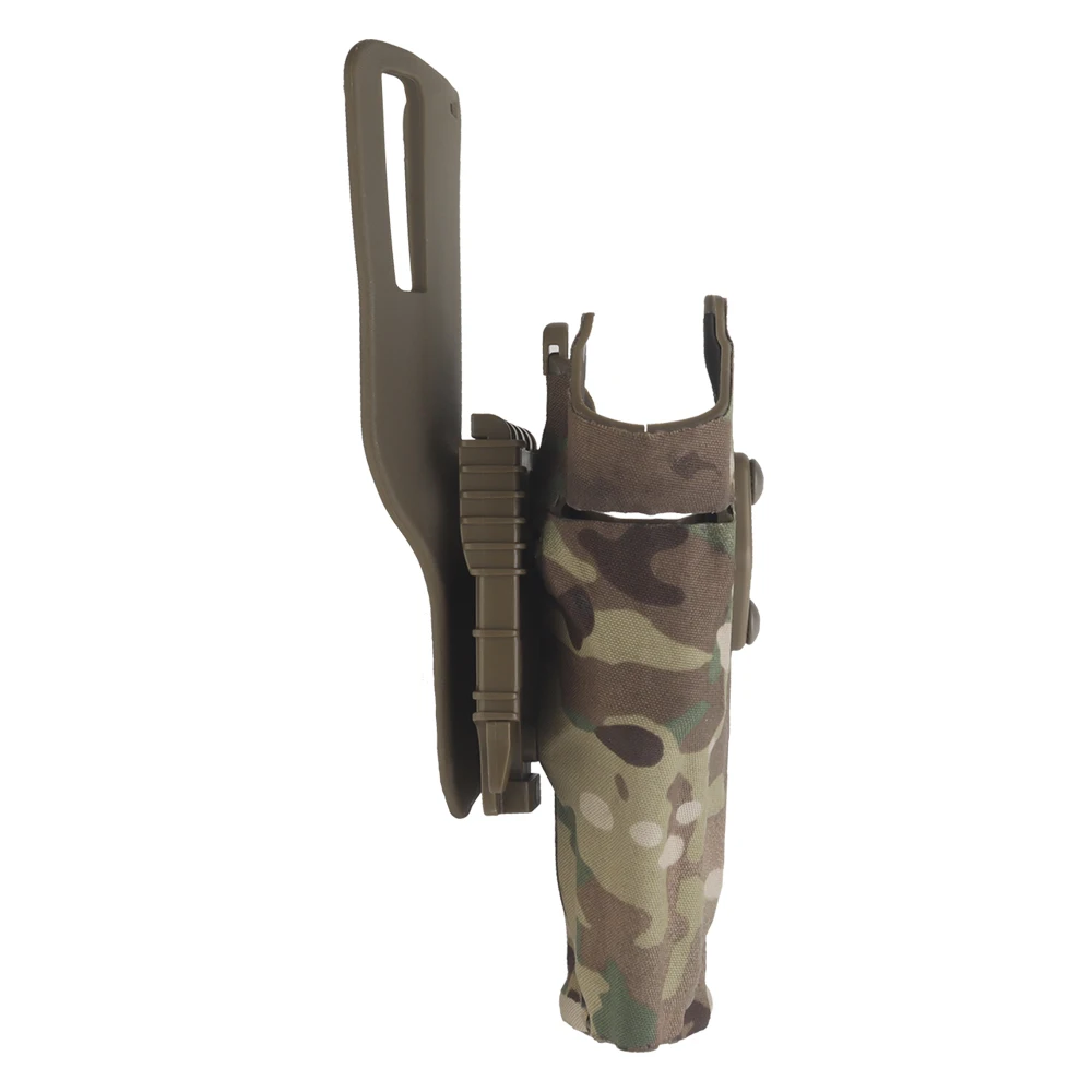 Tactical Pistol Holster Left Hand Glock17 + X300U-A Flashlight Hunting Shooting Airsoft Holster Quick Release QLS System Kit Pistol Holster Gun Holster Hunting Holster