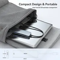MOKiN USB C HUB 4K60Hz Type C to HDMI PD 100W Adapter For Macbook iPad Pro M2 M1 PC Accessories 3 USB3.0 5Gbps Docking Station - Image 6
