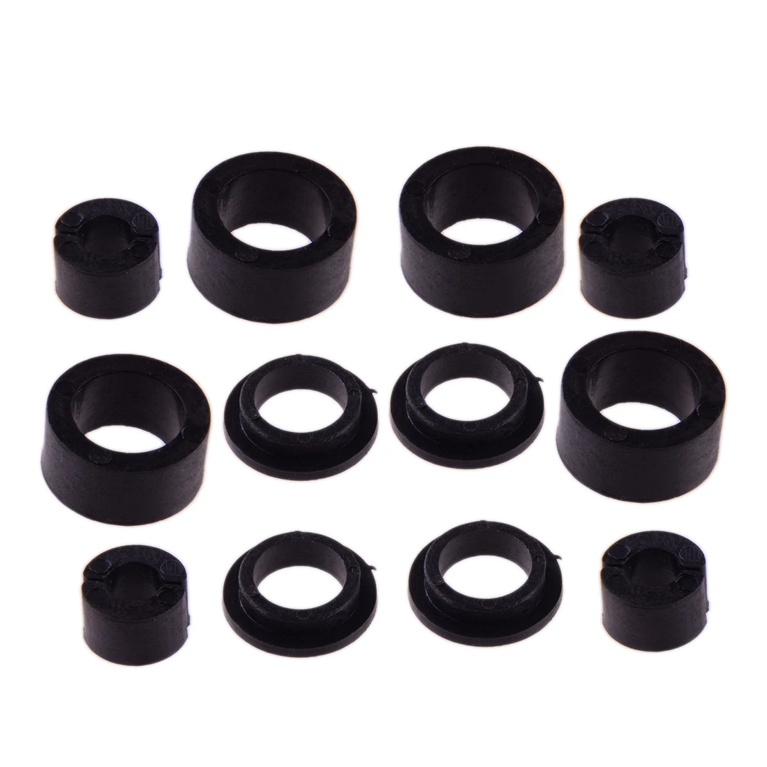 1SetBlackPlasticCarSeatSupportBushingsLooseSeatFixFitfor