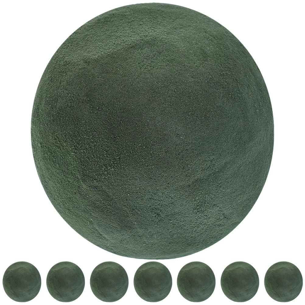 

8 Pcs Simulated Flower Ball Arrangement Absorbent Foam Sponge Packaging Mud Floral Flowers Crafts Fresh Base for