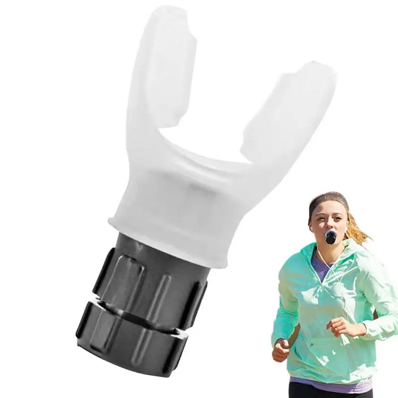 

Breathing Exercise For Lungs Portable Breath Fitness Exerciser Device Endurance Workout Device Mouthpiece Respirator Equipment