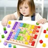 Children Montessori Educational Wooden Toys For  Baby Toy 99 Multiplication Table Preschool Math Arithmetic Teaching Aids Gift 1