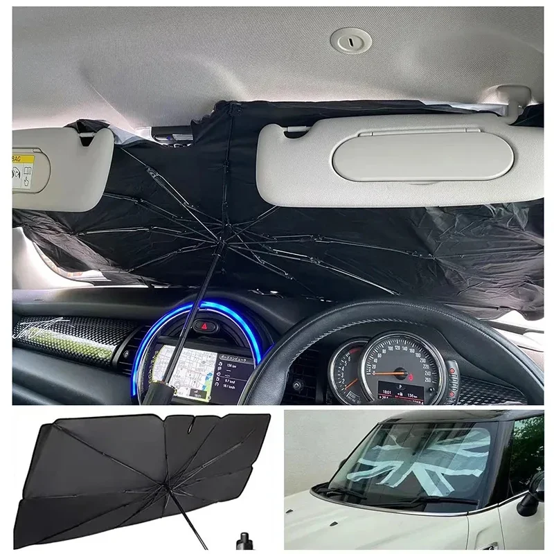 130&times;70CM car windshield sunshades front parasol car For BYD Atto 3 Atto 3 EV Yuan Plus