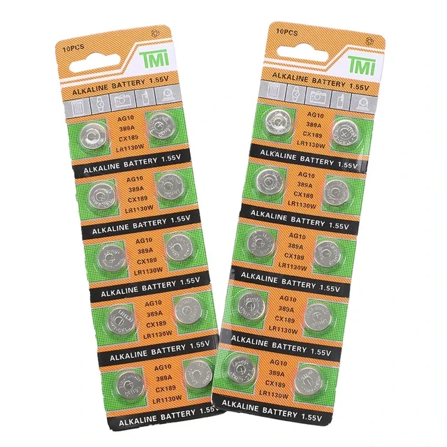 Pack 200 Pilas Ag10 Lr1130 Alkaline Battery