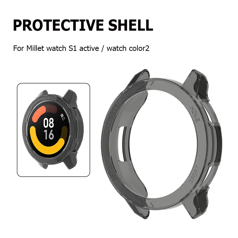 Advanced TPU Protector Case for Xiaomi Watch - Full Screen & Bumper Coverage