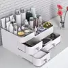 Multi-functional Countertop Storage Box With Drawers Large Capacity Pen Holder And Hair Accessories Desktop Storage Shelf 4