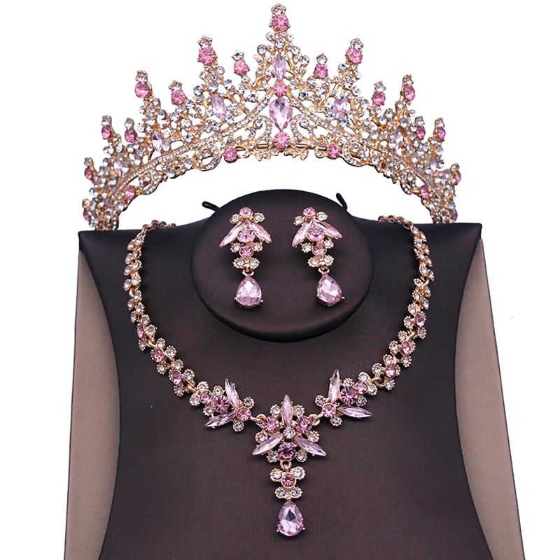 Bridal Jewelry Sets Bride Jewelry Set Wedding Dress Crown Sets
