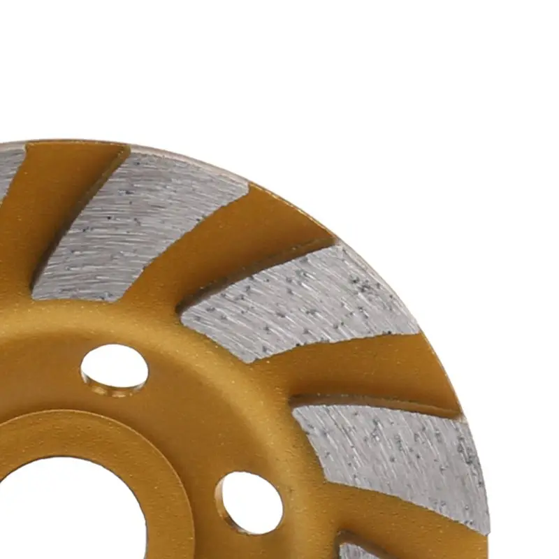4" Diamond Segment Grinding Wheel Grinder Cup Concrete Stone Cut Grinding Disc