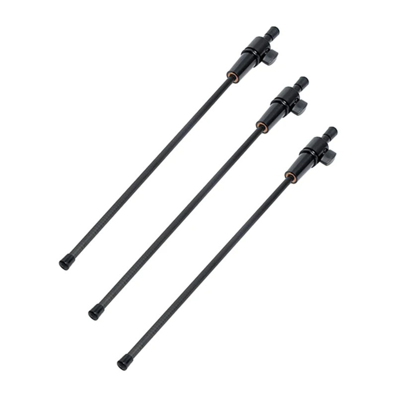 

3-Pkg Strong Black Carbon Fiber Cello Endpin 3/4 & 4/4 Cello Parts