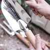 Garden Hand Tool Wide Shovel Hand Cultivator Rake Flowers Potted Household Plant Garden Tools for Digging Transplanting Weeding 4