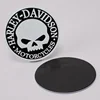 Large 3D Metal Skull Skeleton Sticker For Harley Davidson Motorcycles Car Locomotive Tail Fuel Tank Cover Machine Head Emblem 3