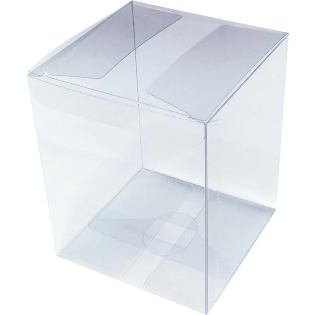 12cm 10cm 9cm 8/7/6cm grande scatola in PVC trasparente scatola regalo trasparente  scatole di imballaggio in plastica quadrate scatole trasparenti trasparenti  piatte - AliExpress