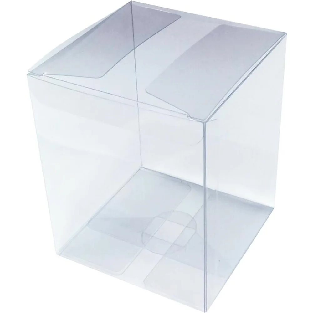 12cm 10cm 9cm 8/7/6cm Large Clear PVC Box Transparent Gift Box Square