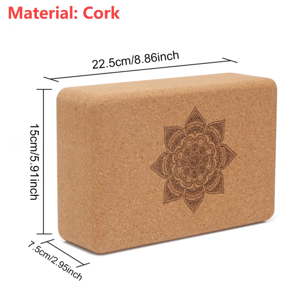 Cork Yoga Bricks
