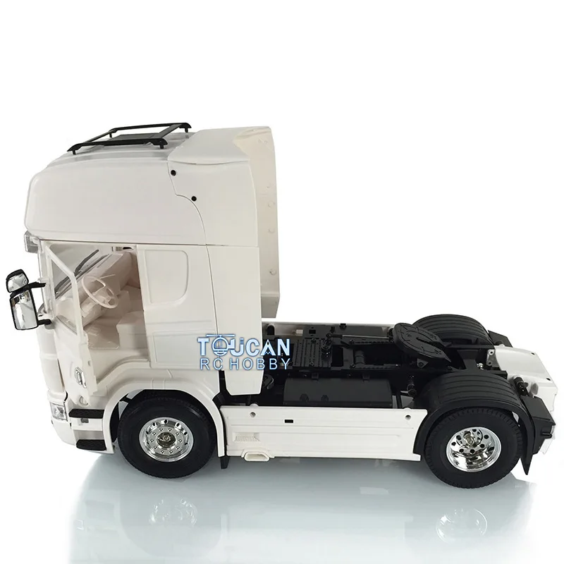 TOUCAN RC 2Axles Hightop 1/14 RC Car Tractor Remote Control Truck R730 Cabin Motor Side Skirt Toys For Adults THZH0636 3